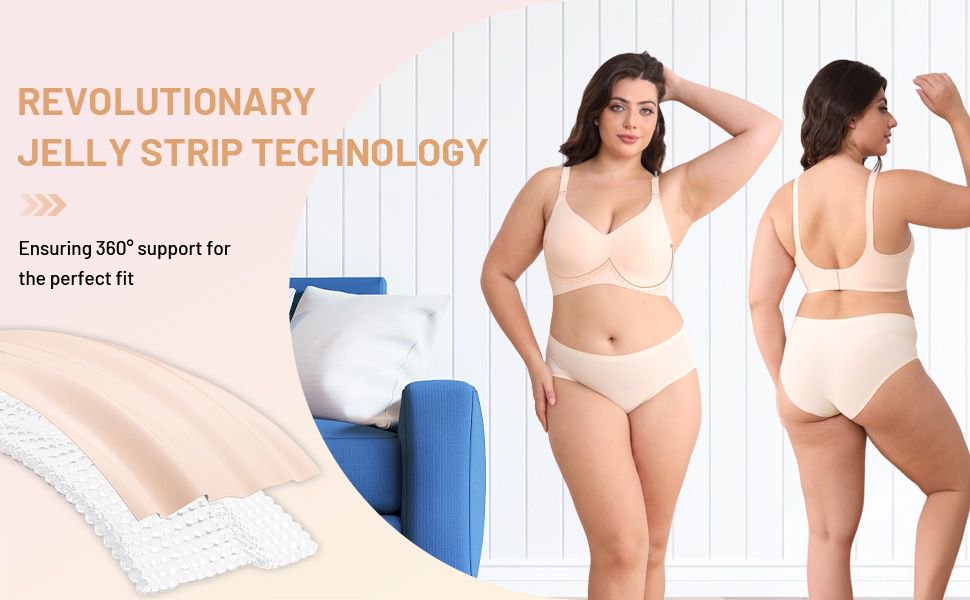 SEEDNUR Classic Ultra Soft Seamless Smooth and Wireless Women Nursing Bra Push Up Feeding Jelly Strip Technology, versatile for every occasion Pregnancy and Breastfeeding