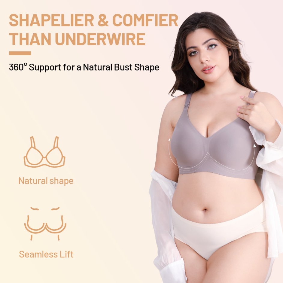 SEEDNUR Classic Ultra Soft Seamless Smooth and Wireless Women Nursing Bra Push Up Feeding Jelly Strip Technology, versatile for every occasion Pregnancy and Breastfeeding