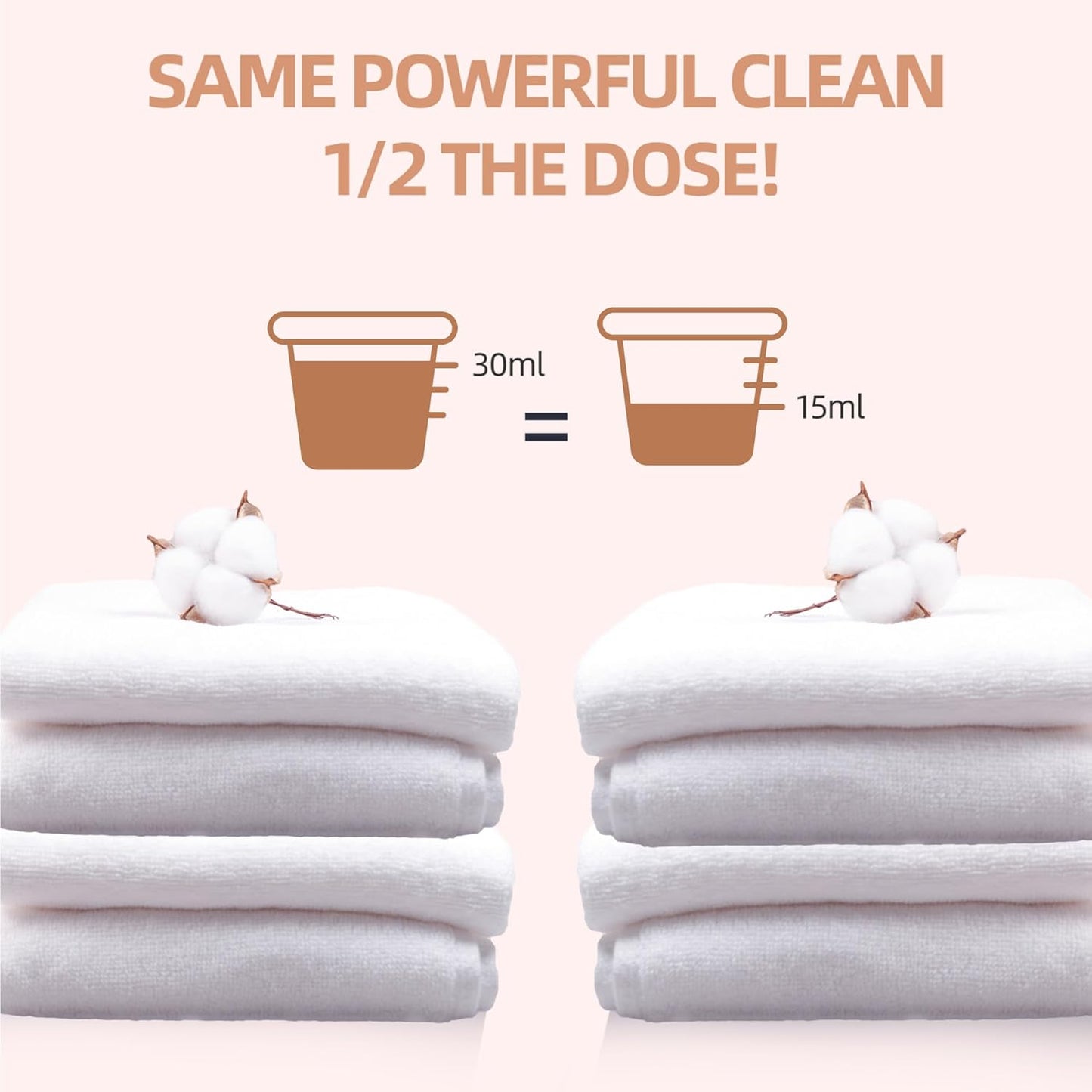 Baby Laundry Detergent, 3L Hypoallergenic Laundry Detergent, Dye and Bleach Free for Baby Clothes, Adult Clothes and Sensitive Skin
