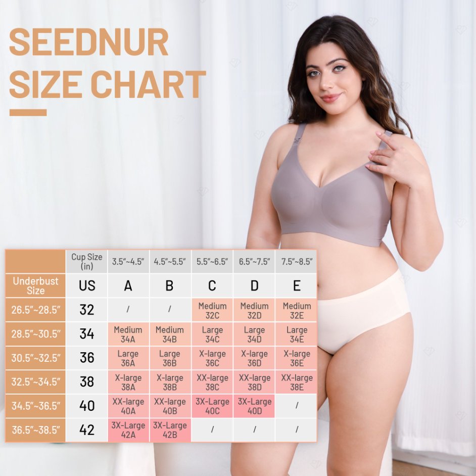 SEEDNUR Classic Ultra Soft Seamless Smooth and Wireless Women Nursing Bra Push Up Feeding Jelly Strip Technology, versatile for every occasion Pregnancy and Breastfeeding