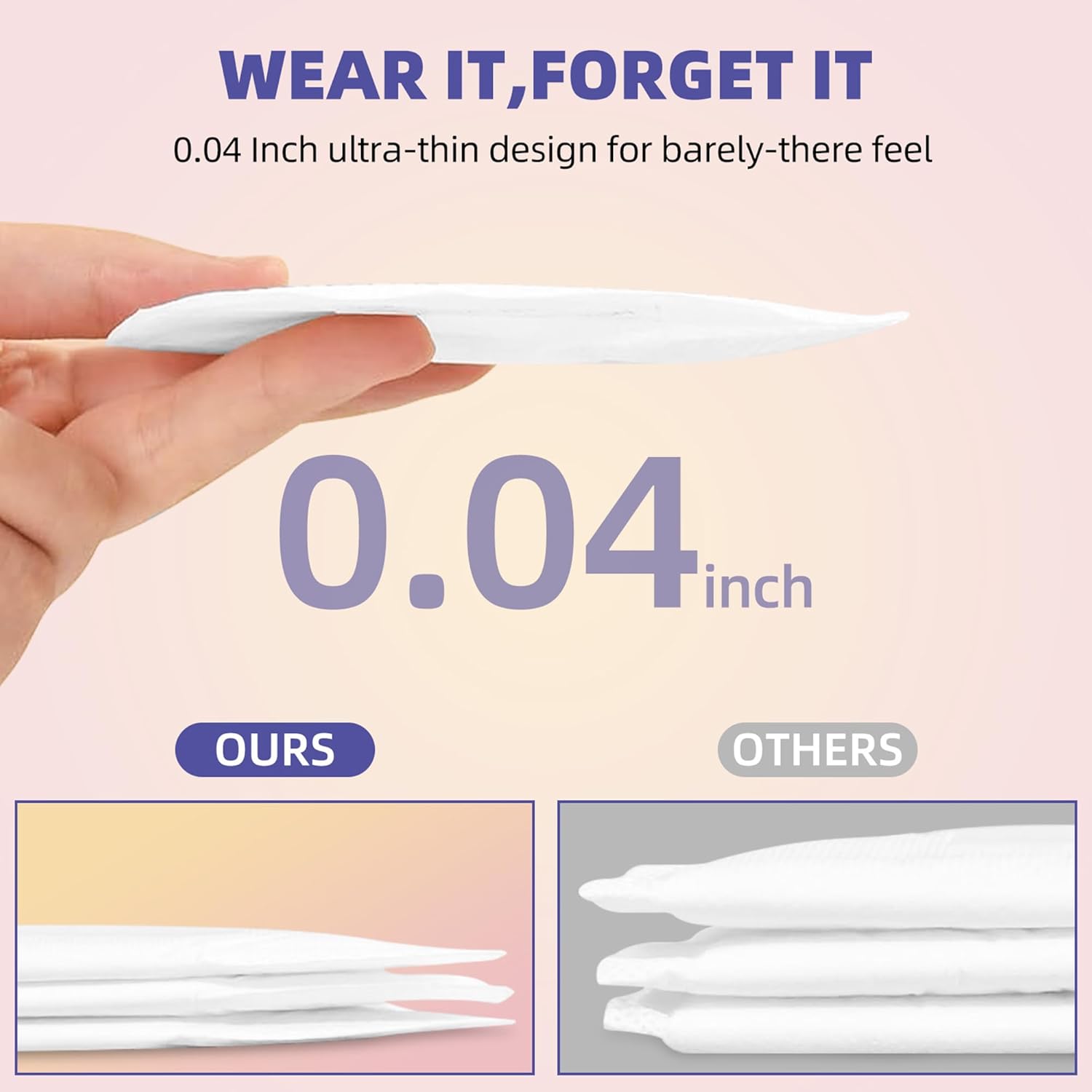 Breast Pads, 100 Disposable Breastfeeding Pads, Ultra-Thin and Breathable Disposable Breast Pads, Absorbent Breast Pads, Soft and Skin-Friendly, Suitable for Both Day and Night Use